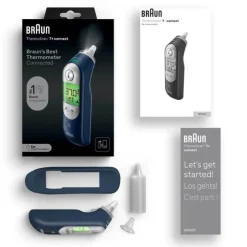 Braun Thermoscan 7 + Connect Ohrthermometer, 1 St- Ohrthermometer