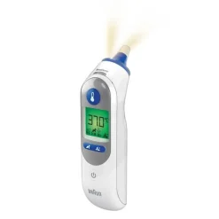 Braun Thermoscan 7 + Infrarot-Ohrthermometer, 1 St- Fieberthermometer