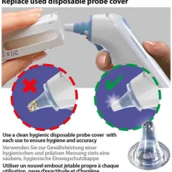 Braun Fieberthermometer-Thermoscan Schutzkappe, 40 St