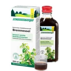 Schoenenberger Brennesselsaft , 200 ml- Entwässernde Medikamente