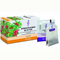Bombastus Blasentee-Bärentraubenblätter Filterbeutel, 20X3 g