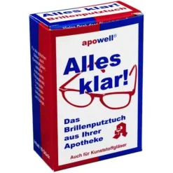 Apowell Brillenputztücher Alles Klar, 10 St- Alltagshilfen