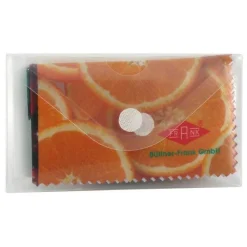 Frank Brillenputztücher Mikrofaser 185x185mm, 1 St- Alltagshilfen