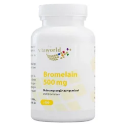 Vitaworld Enzyme|Enzyme-Bromelain 500 mg Kapseln Vita World, 100 St