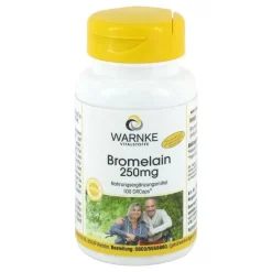 Warnke Enzyme-Bromelain 250 mg magensaftresistente Kapseln, 100 St