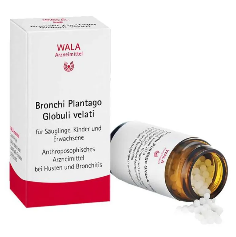 Bronchi Plantago Globuli velati, 20 g^Wala Discount