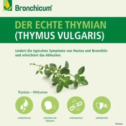 Bronchicum ® Thymian Hustensaft, 100 ml-Kinder Hustensaft Kinder|Hustenlöser