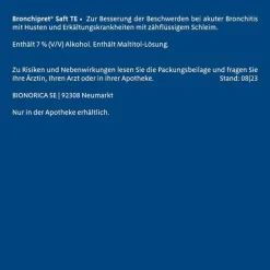 Saft TE, 50 ml^Bronchipret New
