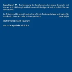 Bronchipret Hustenlöser-TP Filmtabletten, 100 St