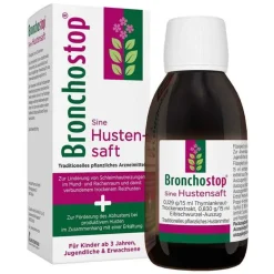 Bronchostop Hustenstiller|Hustenlöser-® Sine Hustensaft, 200 ml