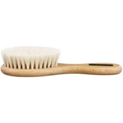 Dr. Junghans Bürste Baby Holz + Ziegenhaar, 1 St- Haut- & Haarpflege