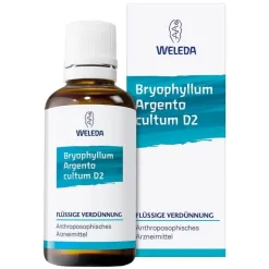 Weleda Bryophyllum Argento cultum D2 Dilution, 50 ml- Schlaf & Nerven