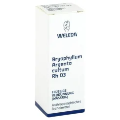Weleda Bryophyllum Argento Cultum Rh D 3 Dilution, 20 ml- Schlaf & Nerven