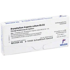 Bryophyllum Argento Cultum Rh D 2 Ampullen, 8X1 ml^Weleda Sale