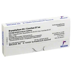 Bryophyllum D 5 / Conchae D 7 Ampullen, 8X1 ml^Weleda New