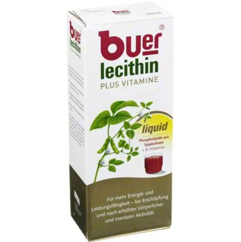 Buer Durchblutungs Tabletten-Lecithin Plus Vitamine flüssig, 750 ml