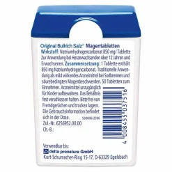 Bullrich Sodbrennen Medikamente-Salz® Tabletten gegen Sodbrennen, 50 St