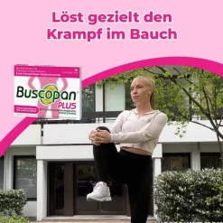 Buscopan Regelschmerzen Tabletten-Plus 10 mg / 500 mg Filmtabletten, 10 St