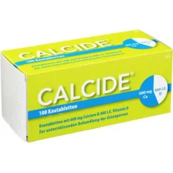 Calcide Kautabletten, 100 St- Calcium