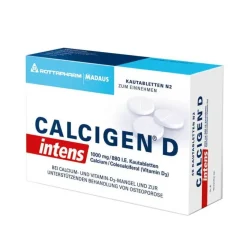D intens 1000 mg / 880 I.E. Kautabletten, 120 St^Calcigen Clearance