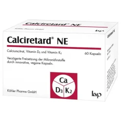 Köhler Calciretard NE Kapseln, 60 St- Vitamin K|Vitamin D (Colecalciferol)