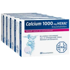 Hexal Calcium 1000 Brausetabletten, 100 St- Calcium