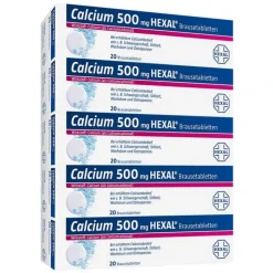 Calcium 500 Brausetabletten, 100 St^Hexal Online