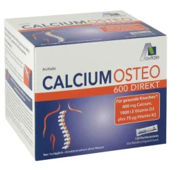 Avitale Calcium Osteo 600 Direkt Pulver, 120 St- Knochengesundheit