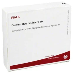 Wala Für Die Frau-Calcium Quercus Inject 10 Ampullen, 5X10 ml