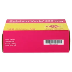 Verla Calcium 600 mg Filmtabletten, 100 St- Calcium