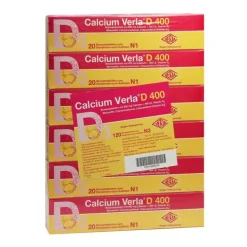Calcium D 400 Brausetabletten, 120 St^Verla Online