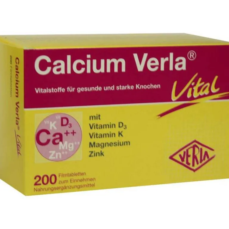 Calcium Vital Filmtabletten, 200 St^Verla Online