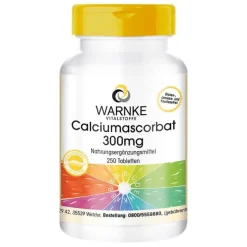 Warnke Calcium-Calciumascorbat 300 mg Tabletten, 250 St