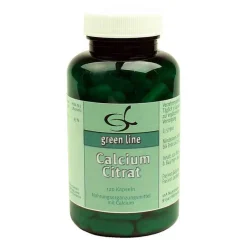 Green line Nutritheke Calciumcitrat Kapseln, 120 St- Calcium