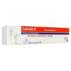 Calcivit D Brausetabletten, 20 St- Calcium