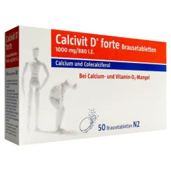 Calcivit D forte Brausetabletten, 50 St- Calcium