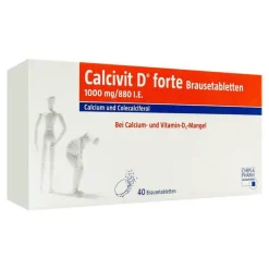 Calcivit Calcium-D forte Brausetabletten, 40 St