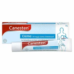 Creme gegen Pilzerkrankungen an Haut & Füßen , 20 g^Canesten Clearance