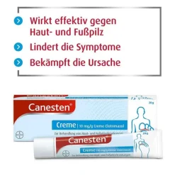 Creme gegen Pilzerkrankungen an Haut & Füßen , 20 g^Canesten Clearance