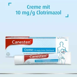 Creme gegen Pilzerkrankungen an Haut & Füßen , 20 g^Canesten Clearance