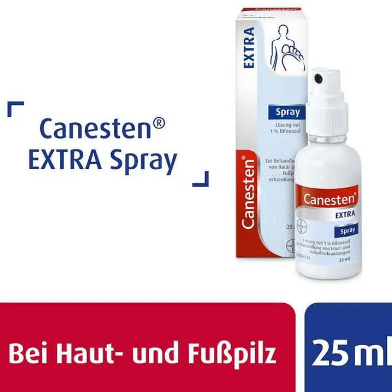 ® EXTRA Spray gegen Pilzerkrankungen der Haut, 25 ml^Canesten Best