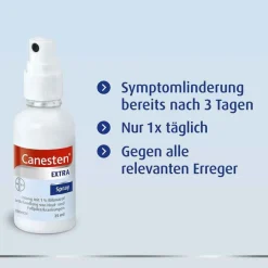 ® EXTRA Spray gegen Pilzerkrankungen der Haut, 25 ml^Canesten Best