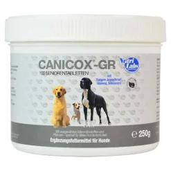 Nutrilabs Aufbau & Leistungssteigerung-Canicox GR Kautabletten für Hunde, 100 St