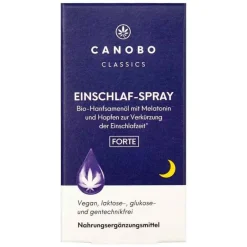Bio-Hanfsamenöl Einschlaf-Spray Hopf. / Mela., 10 ml^Canobo Clearance