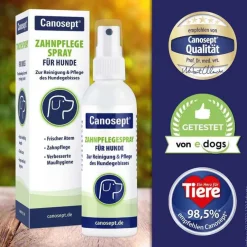 Zahnpflegespray für Hunde, 100 ml^Canosept Hot