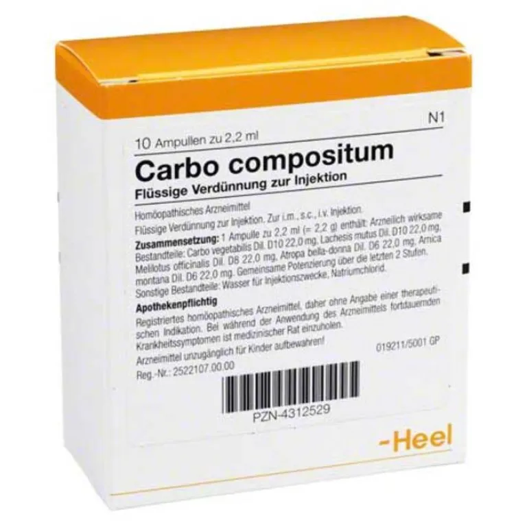 Heel Heel-Carbo Compositum Ampullen, 10 St