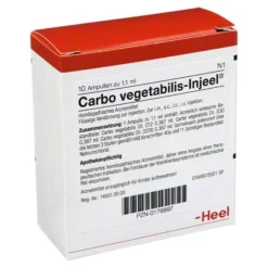 Carbo vegetabilis Ampullen, 10 St^Injeel Outlet