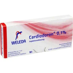Weleda Cardiodoron 0,10% Injektionslösung, 8X1 ml- Herz, Kreislauf & Venen