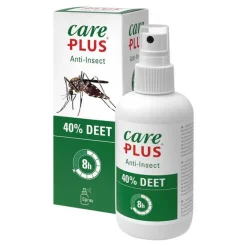 Care Plus Anti Insect 40% Deet Spray, 60 ml- Zeckenspray|Mückenspray