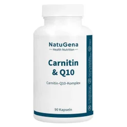 Natugena Carnitin & Q10 Kapseln, 90 St- Coenzym Q10